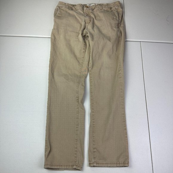 RSQ Men Khaki Chino‎ Pants London Skinny Straight Casual Size 34x32 Used - Picture 1 of 10